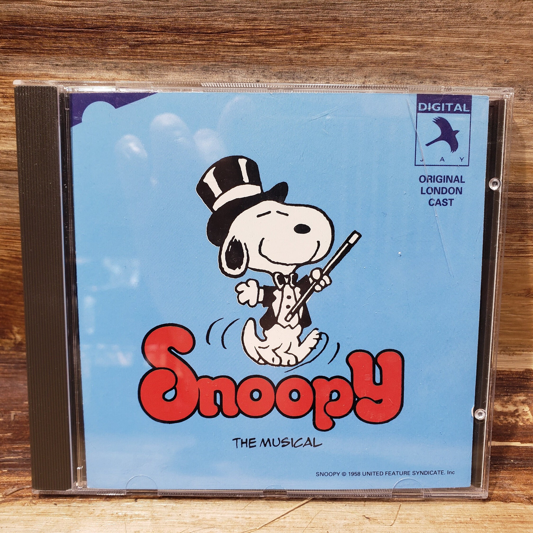Snoopy the Musical CD ,1988 Vintage Cd - Etsy