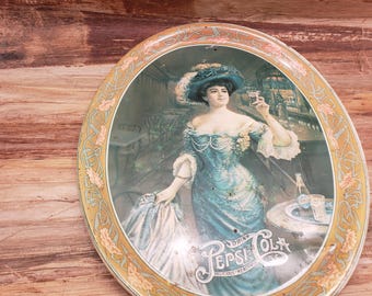 Vintage reproduction Pepsi tin  READ DESCIPTIONS