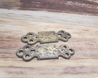 2 Vintage Drawer handles, 1950s