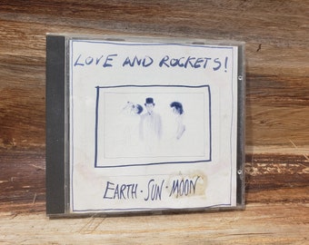 Love and Rockets CD, Earth Sun and Moon , 1987 vintage cd