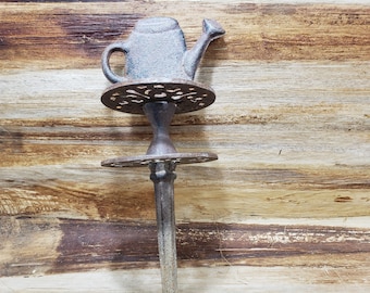 Vintage Garden Pick, crusty and rusty, 1980s-1970s