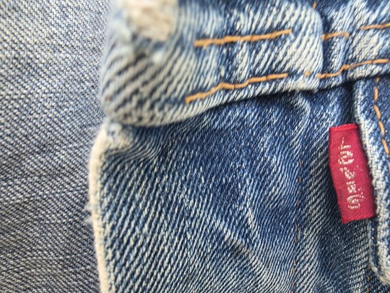 Vintage Biker vest Levi - image 3