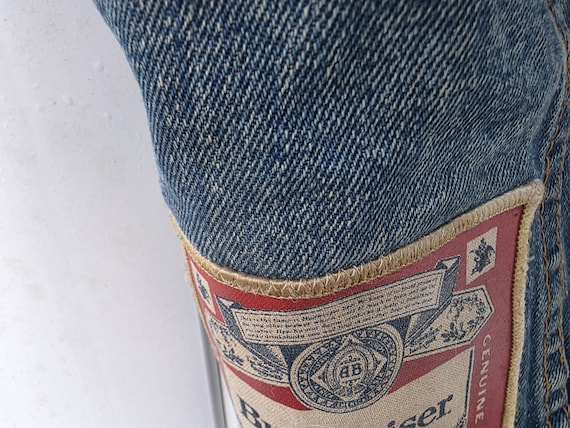 Vintage Biker vest Levi - image 4