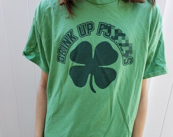 Drink up F***ers, vintage t shirt, Mens XL, vintage t shirt, beer t shirt,