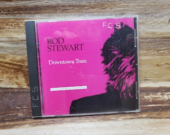 Rod Stewart CD , Downtown Train, 1985, vintage CD
