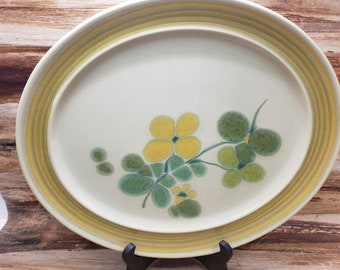 Franciscan Pebble Beach Oval Serving Platter, 1960s