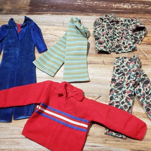 Ken Doll Clothes, 1970s-1980s vintage doll clothes