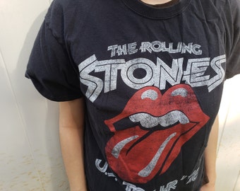 Rare!! the Rolling Stone MICK JAGGER Photo Tee Shirt Medium Size