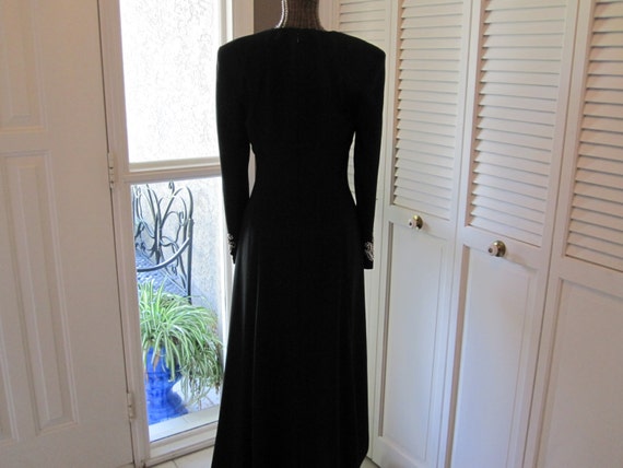 ZOLA KELLER DESIGNER Gown with Rhinestones and Pe… - image 7