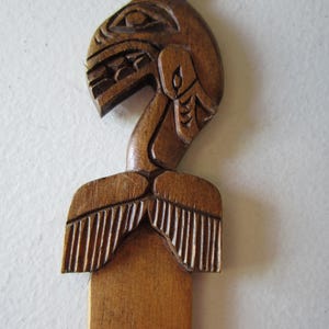 CARVED TRIBAL LETTER Opener
