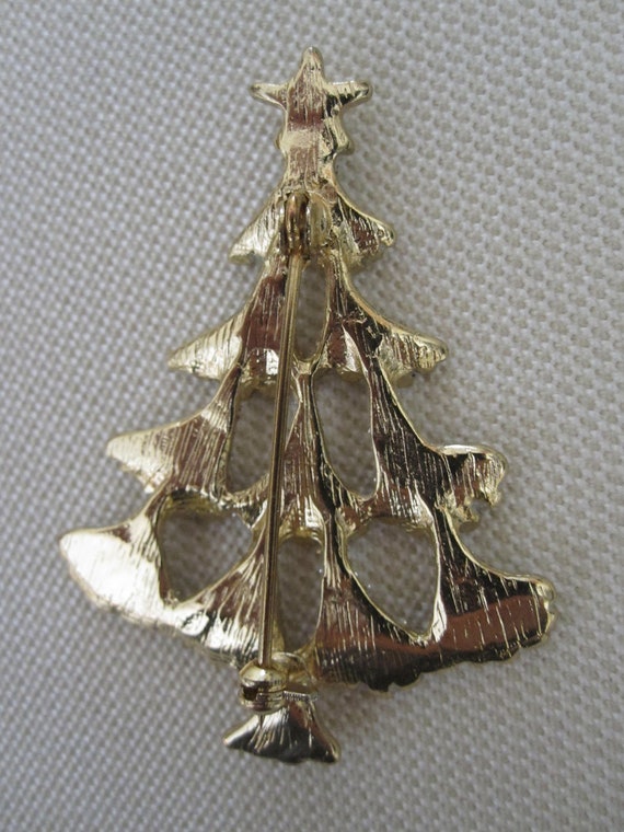 GLITTER CHRISTMAS TREE Brooch - image 4