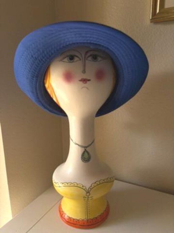 BLUE SPRING FEDORA Hat Size Small - image 7