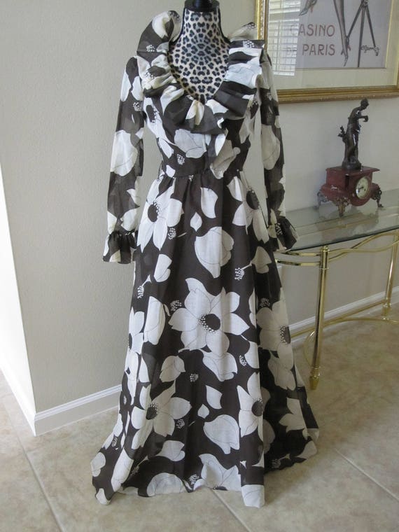 RUFFLED COCO CALIFORNIA Dress Long Sleeves