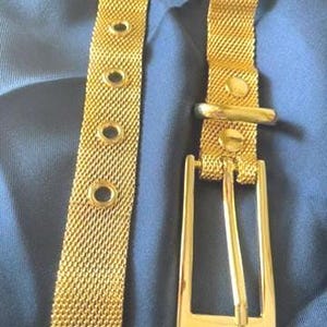 80s Mesh Belt - Etsy display picture 1