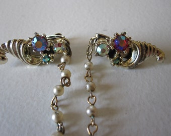 CORNUCOPIA AB Rhinestone Sweater Clips