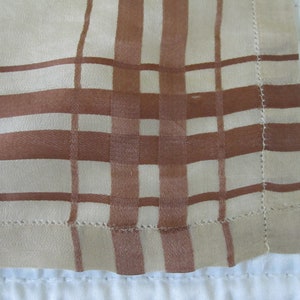 MANS ANTIQUE SILK Handkerchief image 3