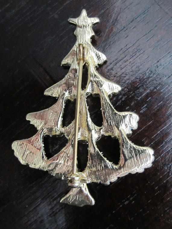 GLITTER CHRISTMAS TREE Brooch - image 5