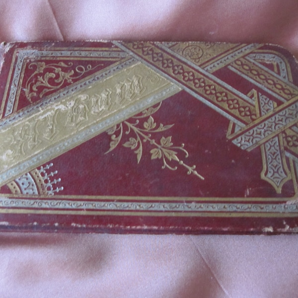 PARAGON AUTOGRAPH BOOK 1880s