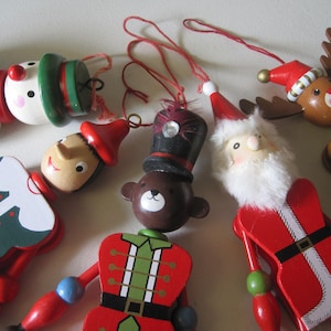 CHILDS JUMPING JACK Pull Toy Ornament
