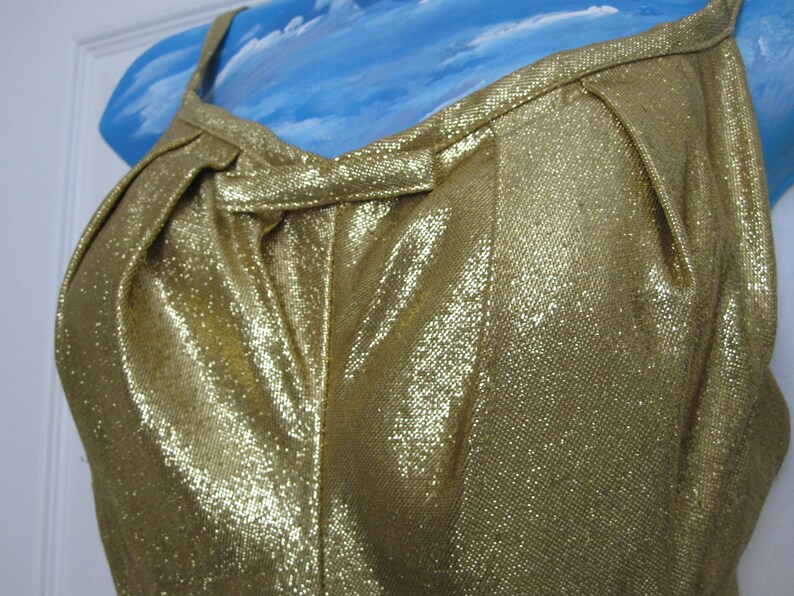 1950s GOLD LAME Bathing Suit by COLE - Etsy