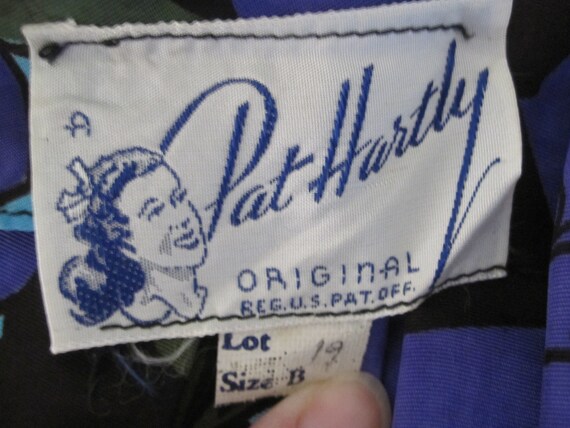 PAT HARTLY ORIGINAL Cocktail Dress Circa 1950s - image 4