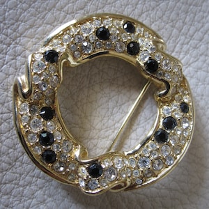 SWAROVSKI SIGNED CRYSTAL Wreath