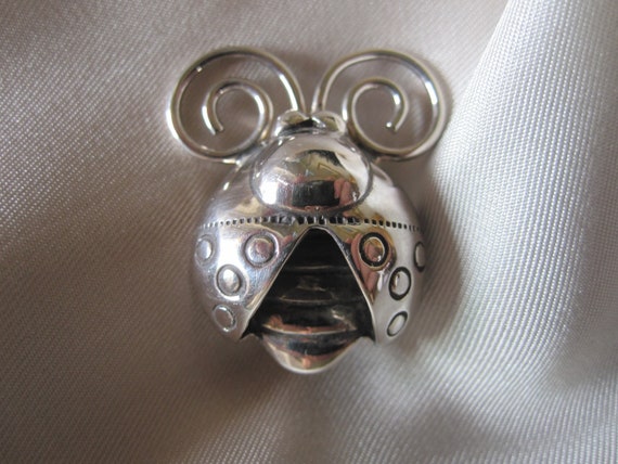 SILPADA STERLING LADYBUG Brooch - image 3