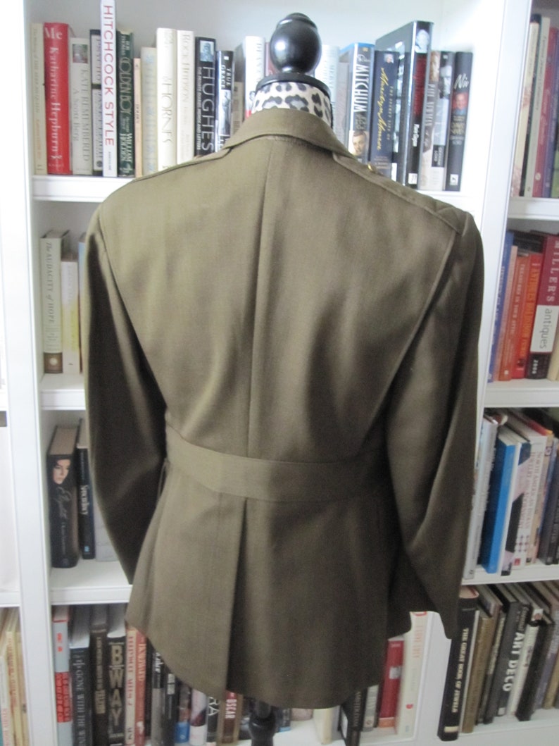 WWII Pilot AIR CORPS Jacket Wool With Emblems