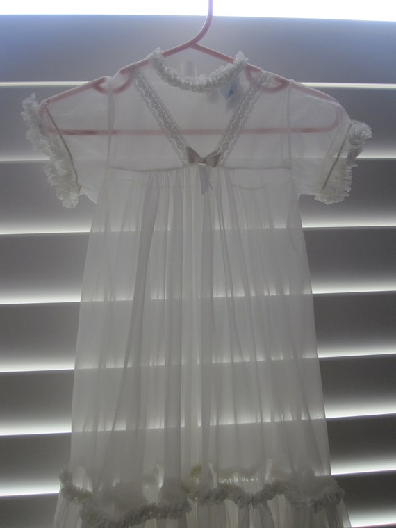 VINTAGE CHRISTENING GOWN - image 9