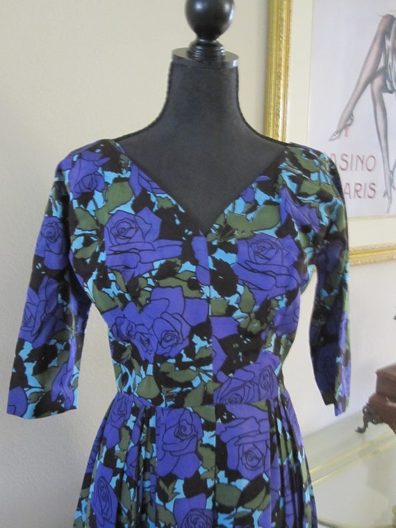 PAT HARTLY ORIGINAL Cocktail Dress Circa 1950s - image 1