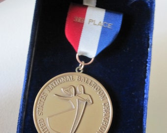 NATIONAL BALLROOM CHAMPIONSHIP 1971 Medal
