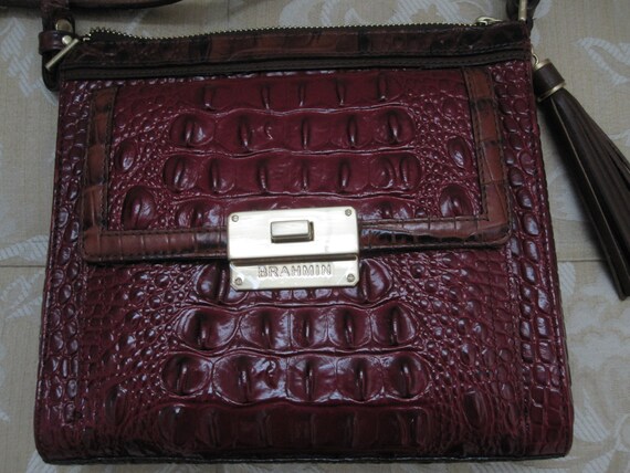 BRAHMIN LEATHER SHOULDER Bag