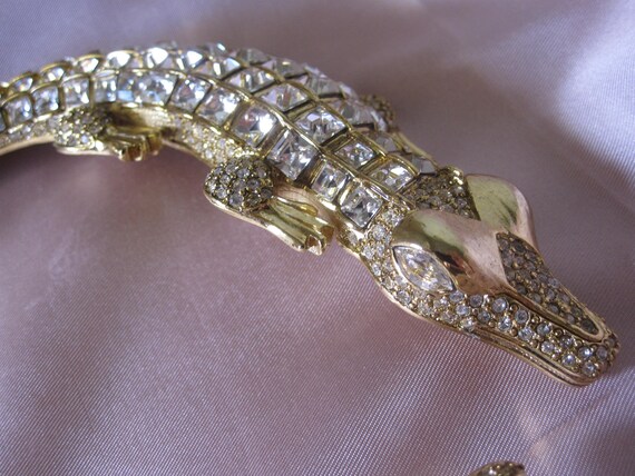 KJL CROCODILE CHOKER Signed - image 4