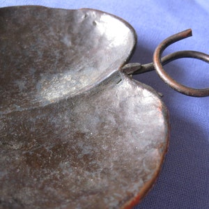 HAND FORGED COPPER Trinket Dish