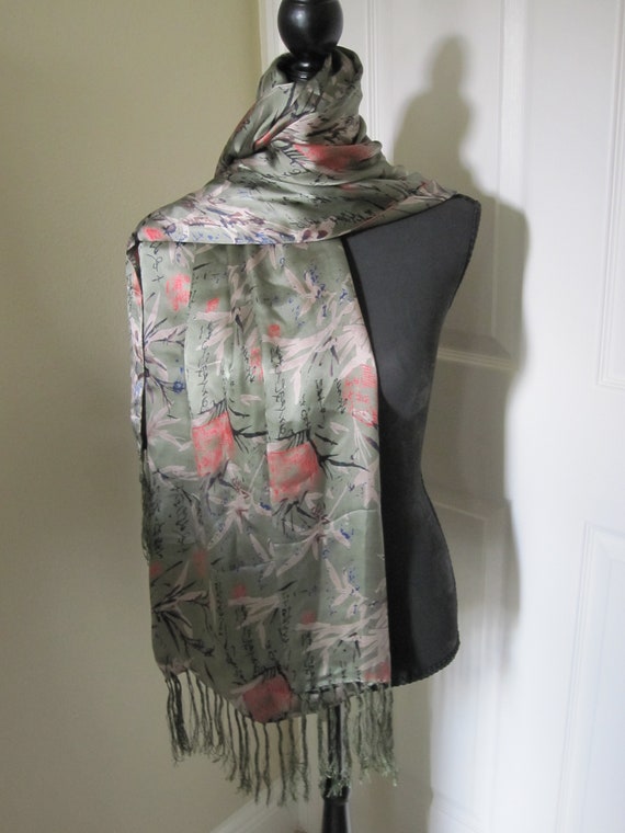 ASIAN 100% SILK Large Wrap