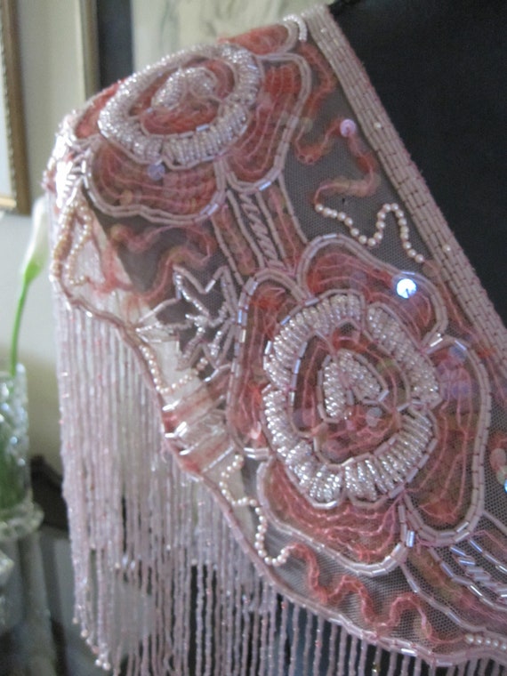 Pink SEQUIN WRAP/COLLAR - image 3