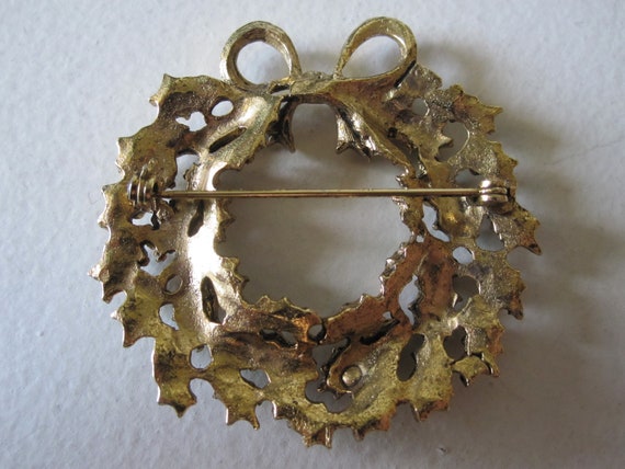 GOLD CRYSTAL CHRISTMAS Wreath - image 6