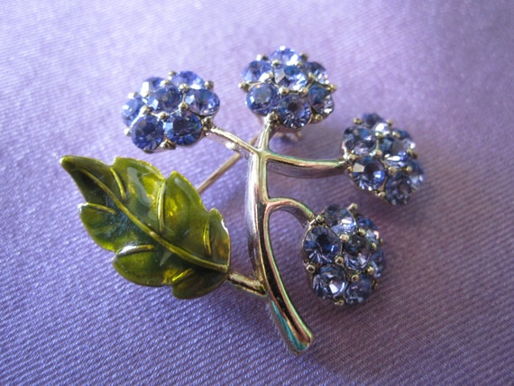 1960S MONET TINY FLOWER Brooch