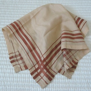 MANS ANTIQUE SILK Handkerchief image 2