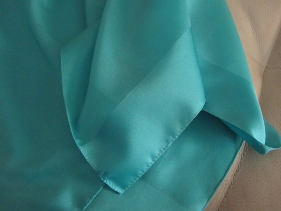 AQUA POLYESTER ITALIAN Scarf - image 1