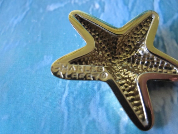 CHARLES ALBERT Gold STARFISH Parure - image 5