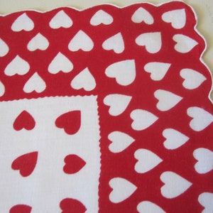 BOLD HEARTS VALENTINE Handkerchief