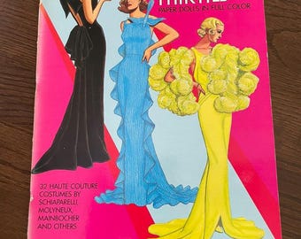 DISEÑOS DE MODA DE LAS MUÑECAS DE PAPEL DE LOS AÑOS TREINTA DE TOM TIERNEY