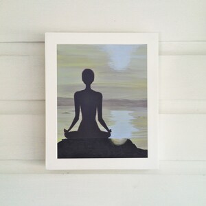 Meditation Print - Minimalist Art - Original Artwork - Free Shipping - Choose from Various Sizes