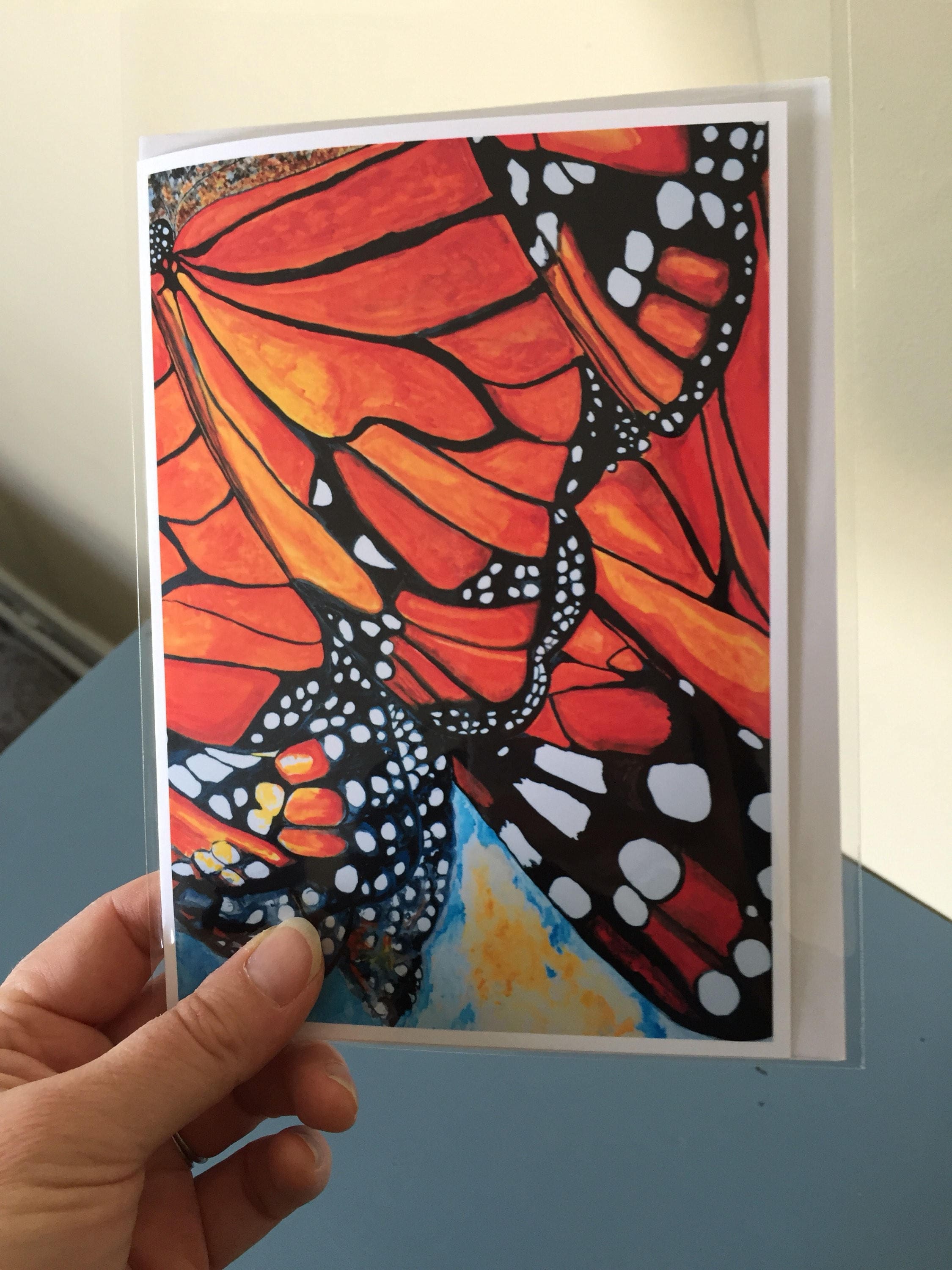 Monarch Butterfly Greeting Cards | Blank Inside | 5x7 | Butterfly ...