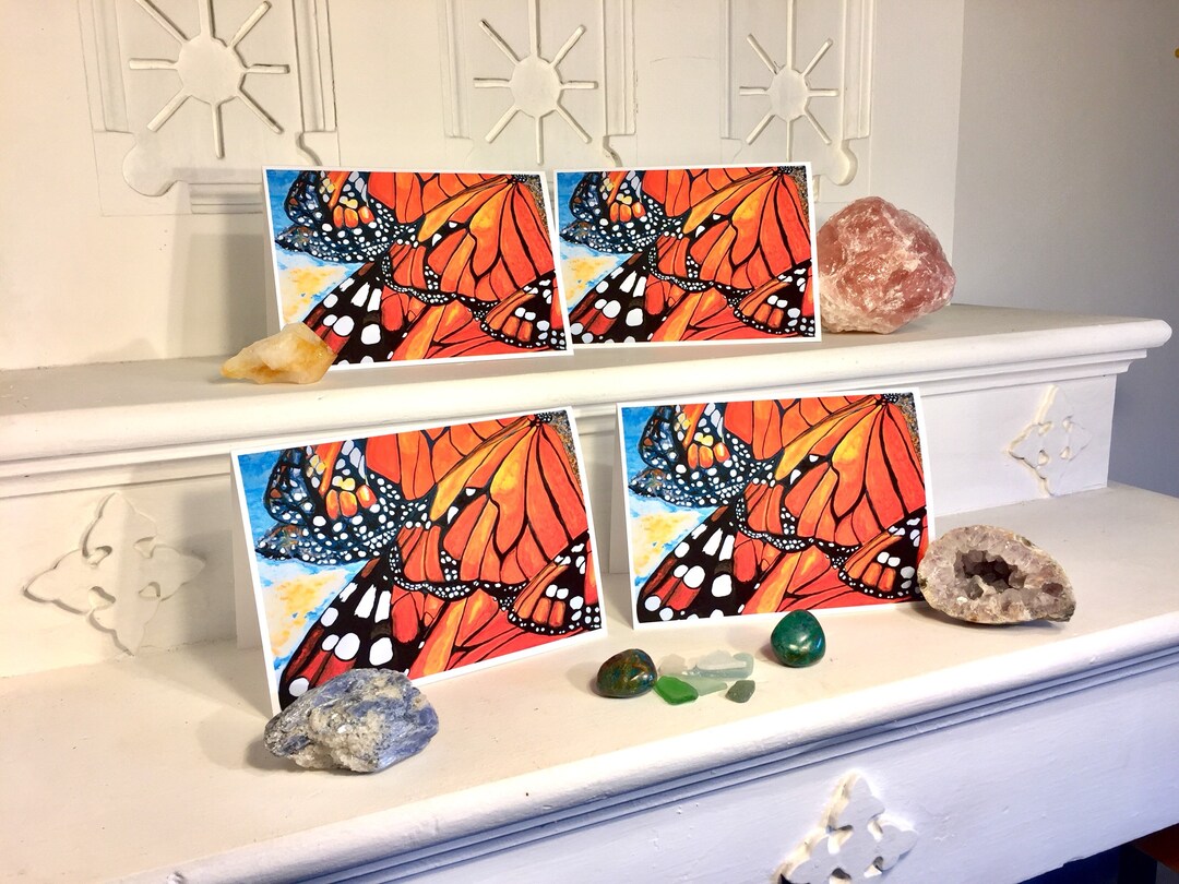 Monarch Butterfly Greeting Cards | Blank Inside | 5x7 | Butterfly ...
