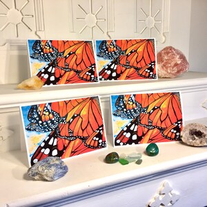 Monarch Butterfly Greeting Cards Blank Inside 5x7 - Etsy