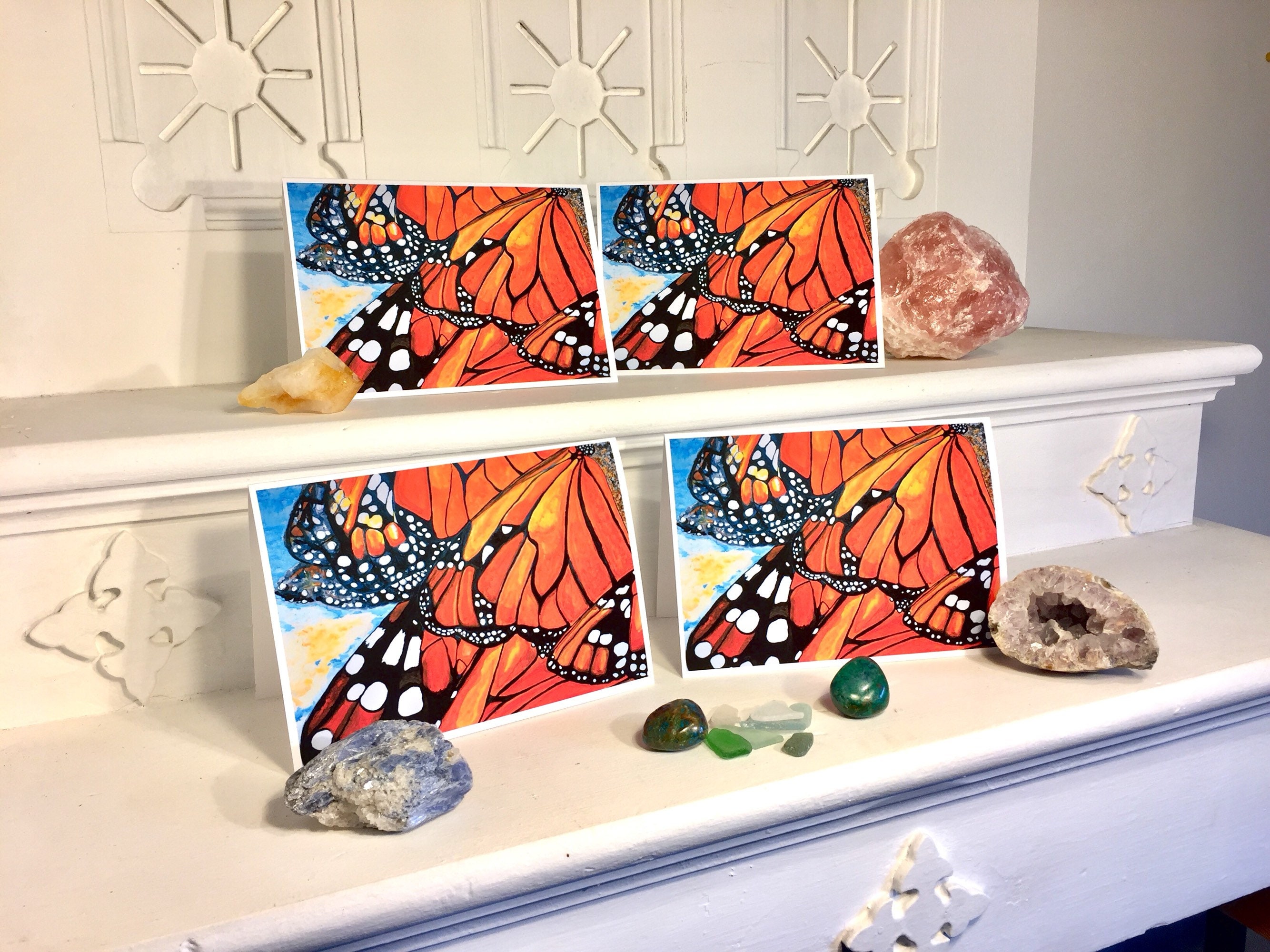 Monarch Butterfly Greeting Cards | Blank Inside | 5x7 | Butterfly ...