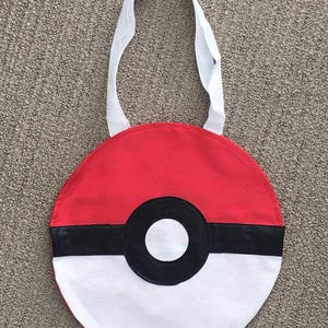 Sac de POKEBALL POKEMON 12-13" Ash Ketchum - sac Poke Ball Trick or Treat - cosplay/costume d'Halloween