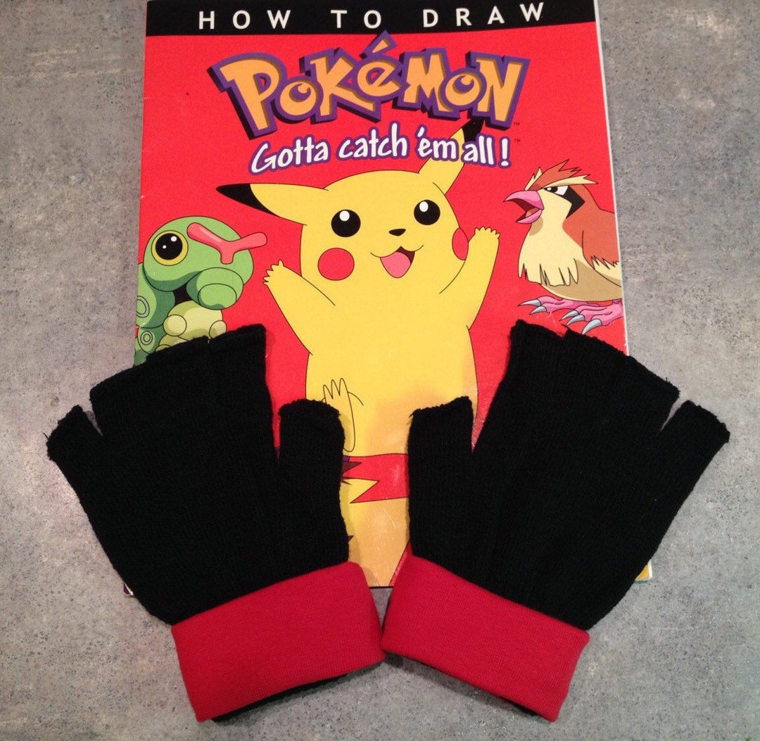 Pokemon Trainer GLOVES XY Costume Cosplay Gloves Made in USA Etsy